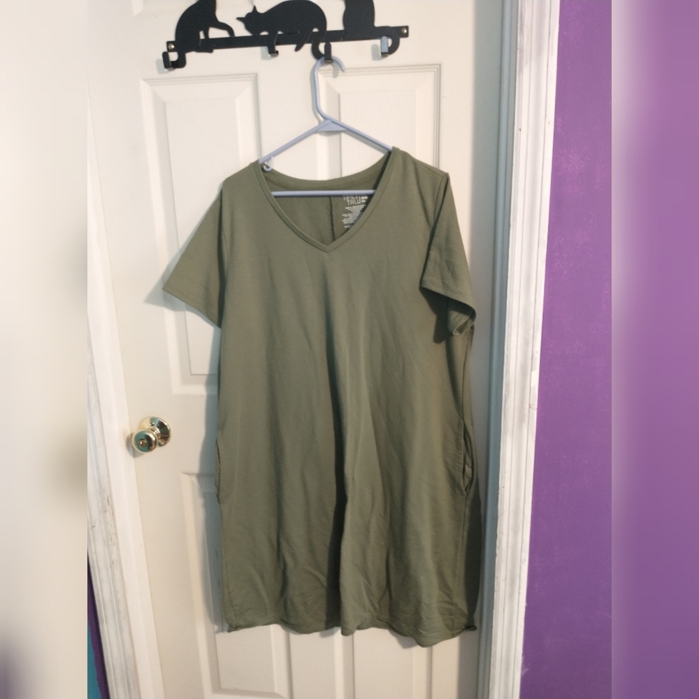 Time & Tru Shirt Dress